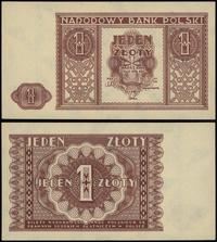 1 złoty 15.05.1946, bez serii i numeracji, dwa u