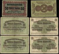 Polska, zestaw: 50 kopiejek i 2 x 3 ruble, 17.04.1916