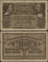 100 marek 4.04.1918, Kowno, numeracja 1726084, l