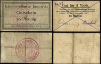 Wielkopolska, zestaw: 50 fenigów i 1 marka, 1914