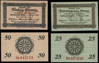zestaw: 25 i 50 fenigów 1.02.1920, razem 2 sztuk