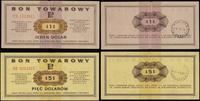 zestaw 2 bonów 1.10.1969, w zestawie: 1 x bon na