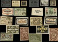 zestaw 10 bonów 1918–1921, nominały: 2 fenigi, 5