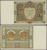 50 złotych 1.09.1929, seria EE. , numeracja 3231