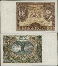 100 złotych 9.11.1934, seria BC. , numeracja 309