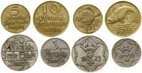 Polska, zestaw: 2 x 5 fenigów (1923 i 1932) i 2 x 10 fenigów (1923 i 1932)