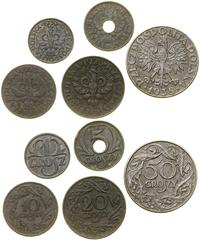 zestaw 5 monet bite w latach 1941–1944, Warszawa