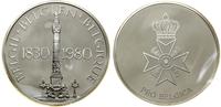Belgia, medal 150 lat Niepodległości, 1980