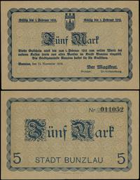 5 marek ważne od 11.11.1918 do 1.02.1919, numera