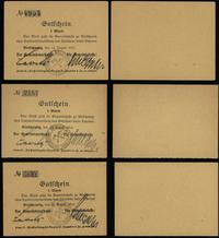 Śląsk, zestaw 5 bonów, ważne od 12.08.1914 do 31.12.1914