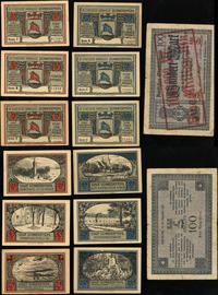 Wielkopolska, zestaw 7 bonów, 1922
