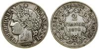 Francja, 2 franki, 1870 A