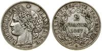 Francja, 2 franki, 1887 A