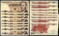 Polska, zestaw: 8 x 100 złotych, 1.06.1982