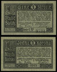 Galicja, 1 korona, 1.08.1919