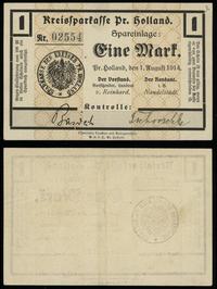 Prusy Wschodnie, 1 marka, 1.08.1914