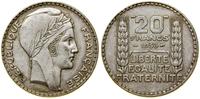 Francja, 20 franków, 1938