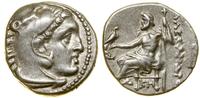 Grecja i posthellenistyczne, Drachma naśladująca typ Aleksandra III Macedońskiego, ok. 300–280 pne
