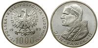 1.000 złotych 1983, Warszawa, Jan Paweł II, sreb