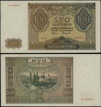 100 złotych 1.08.1941, seria D, numeracja 003397