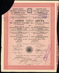 Polska, akcja na 1.000 rubli, 1910