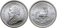 1 krugerrand = 1 uncja 2023, Pretoria, srebro pr