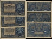 Polska, zestaw 5 banknotów, 23.08.1919