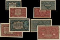 Polska, zestaw 6 banknotów, 23.08.1919 – 7.02.1920