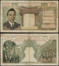 Indochiny, 200 piastrów = 200 dong, bez daty (1953)