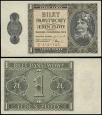 Polska, 1 złoty, 1.10.1938