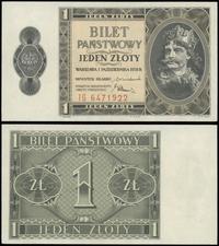 Polska, 1 złoty, 1.10.1938