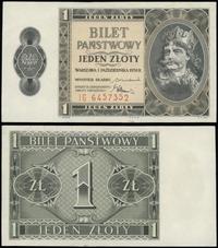 Polska, 1 złoty, 1.10.1938
