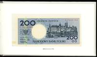 Polska, komplet obiegowych banknotów serii miasta polskie, 1.03.1990