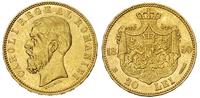 20 lei 1890, Bukareszt, złoto 6.43 g