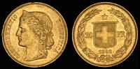 20 franków 1892, złoto 6.44 g
