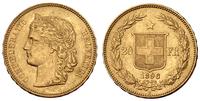 20 franków 1896, złoto 6.45 g