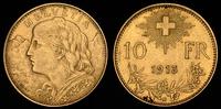 10 franków 1913, złoto 3.22 g
