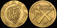 5 franków 1961, złoto 13.32 g