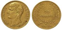 40 franków AN XI A (1802-1803), Paryż, złoto 12.