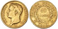 40 franków 1810/W, Lille, złoto 12.77 g