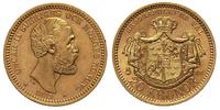 20 koron 1889, złoto 8.95 g