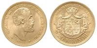 20 koron 1889, złoto 8.95 g, Friedberg 93.a