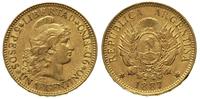 5 peso = 1 argentino 1887, złoto 8.03 g