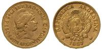 5 peso = 1 argentino 1887, złoto 8.04 g, Fr. 14