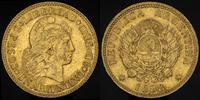 5 peso= 1 argentino 1888, złoto 8.05 g