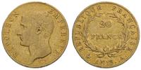 20 franków AN 13/A (1804-5 r.), Paryż, złoto 6.3