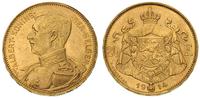 20 franków 1914, Bruksela, złoto 6,44 g