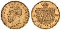 20 lei 1890, złoto 6.44 g