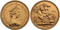 1 funt 1976, złoto 7.98 g