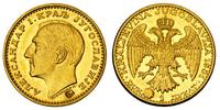 dukat 1931, Belgrad, złoto 3.48 g, kontramarka- 
